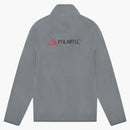 Ovo Polartec Thermal Pro Microfleece Mock Neck Light Grey