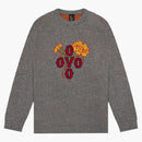 Ovo Pompom Marigold Sweater Gray Marl