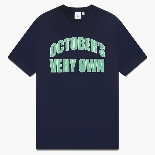 Ovo Power and Respect Arch T-Shirt Navy
