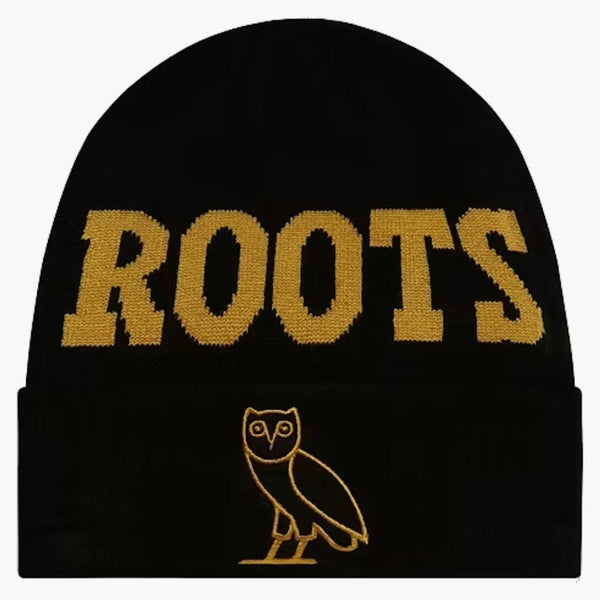 Ovo kořeny Athletics Owl Beanie Black
