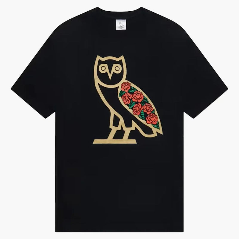 Ovo Rose OWL T-shirt black