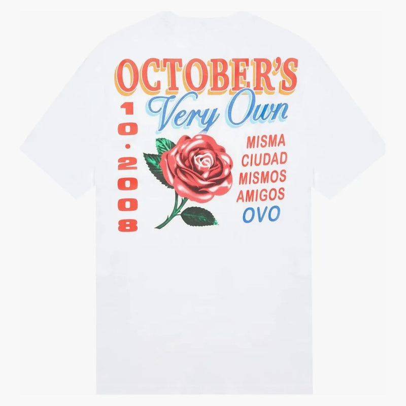 Ovo rose T-shirt white
