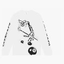 Ovo Skeleton Longsleeve T-shirt White