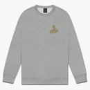 Ovo Solid Gold Owl Crewneck Heather Grey