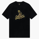 Camiseta de búho de oro sólido ovo negro