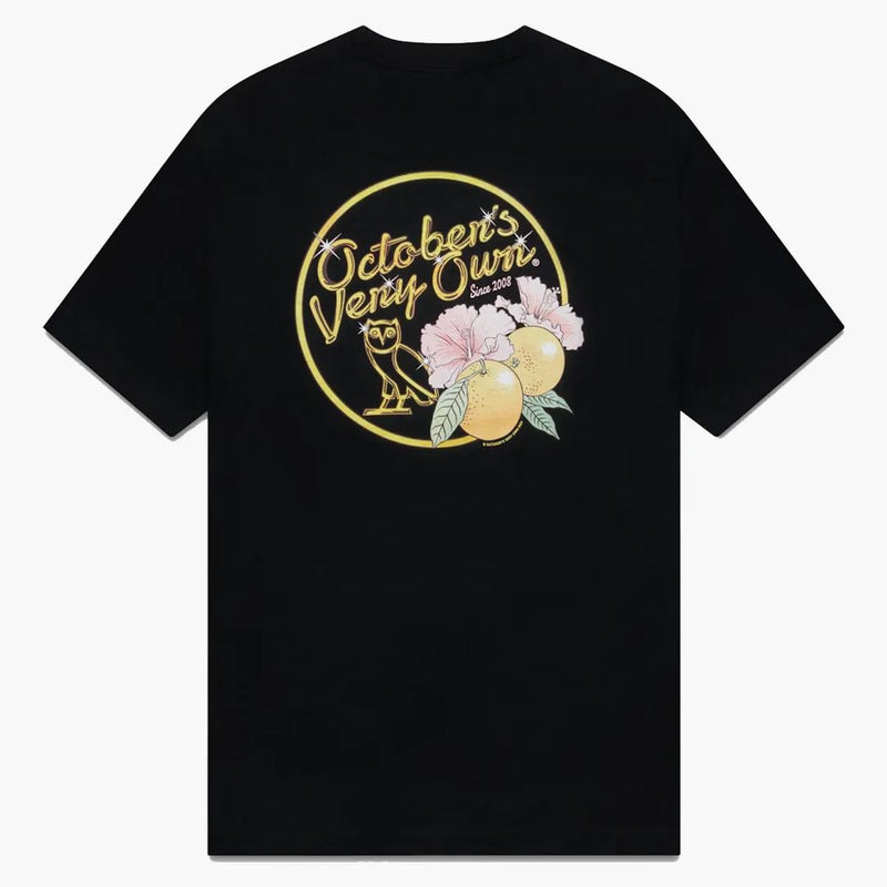 Ovo Solid Gold OWL T-shirt Black