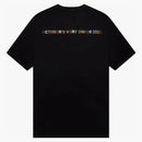 Ovo Stained Glass Owl T-shirt Black