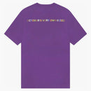 Ovo Stained Glass Owl T-shirt Purple