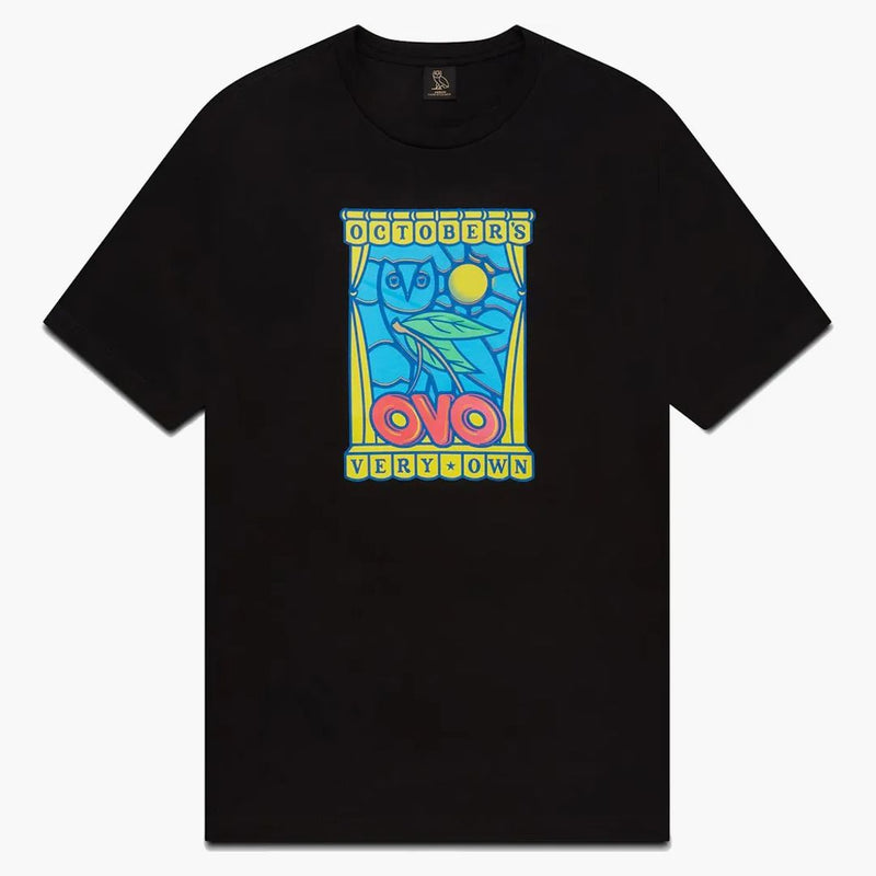 Ovo Stained Glass T-shirt Black