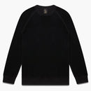 Ovo Terry Cloth Crewneck Black