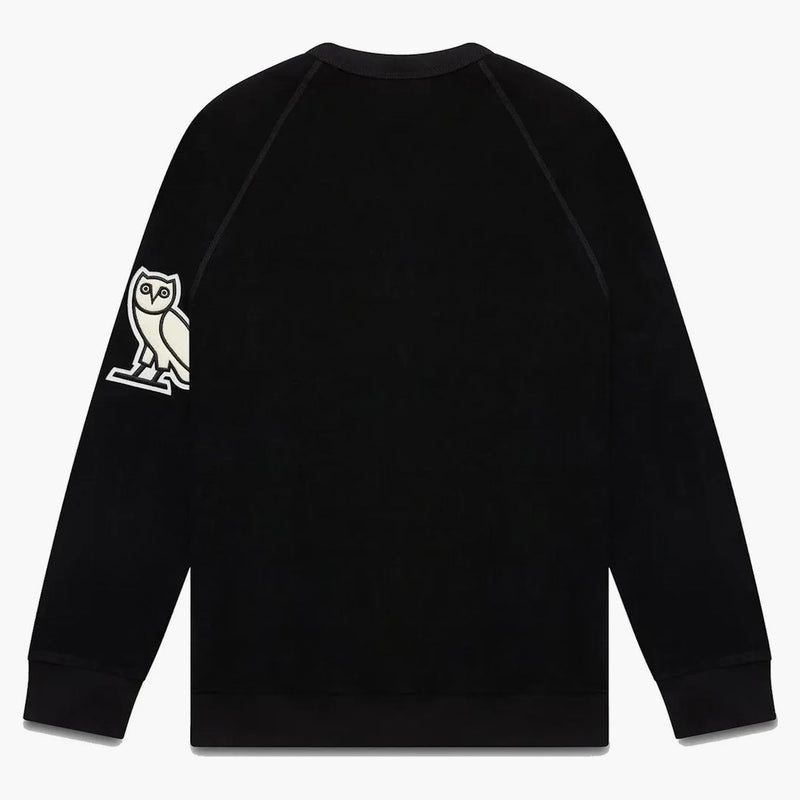 Ovo Terry Cloth Crewneck Black