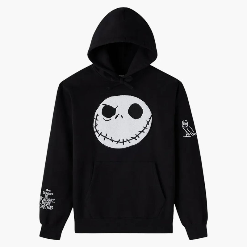 Ovo noční můra před Vánocemi Jack Skellington Hoodie Black