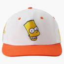 Ovo The Simpsons Bart Snapback Cap White/orange