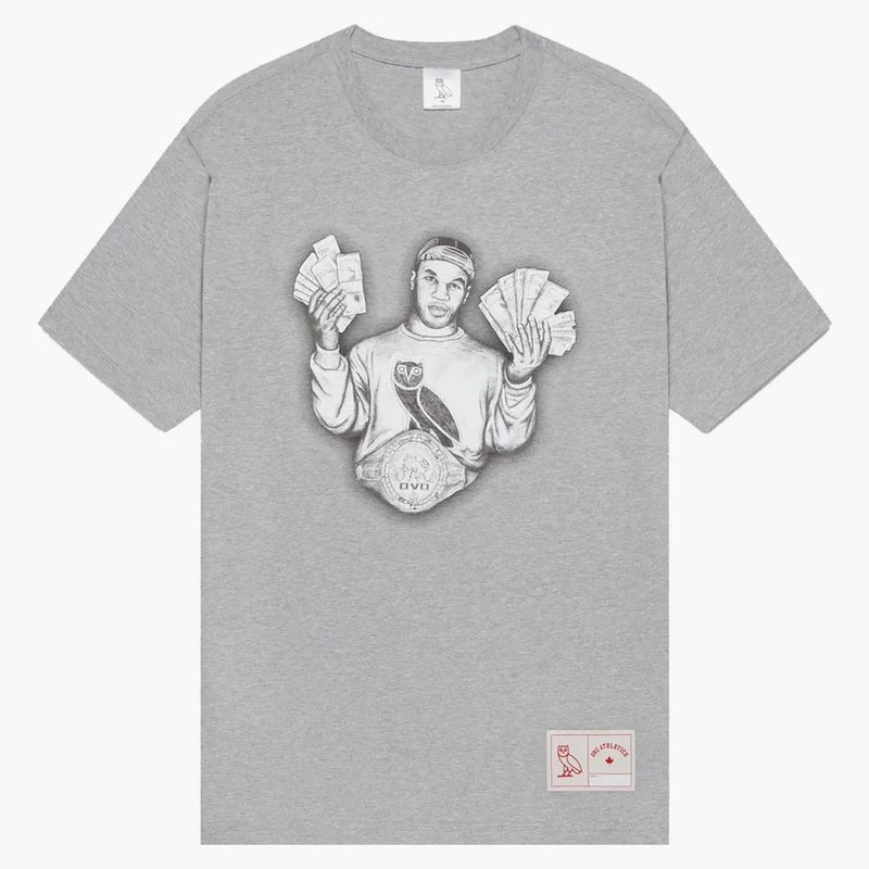 Ovo Tyson Money Mike T-shirt Heather Gray