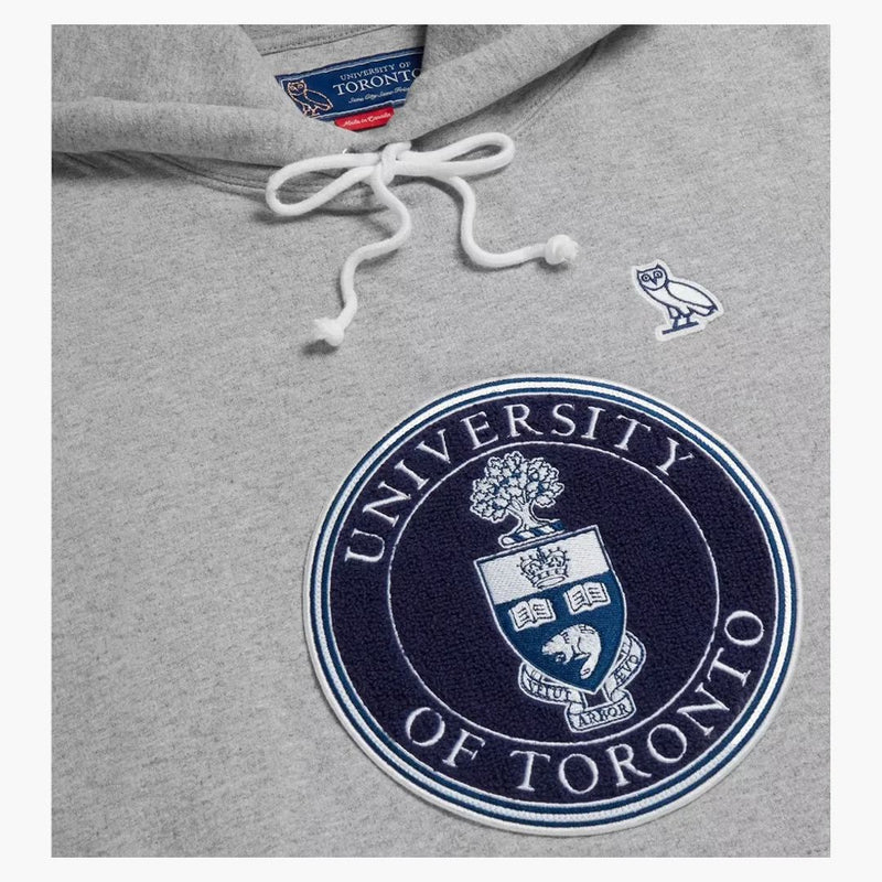Ovo U of t Hoodie Heather Gray