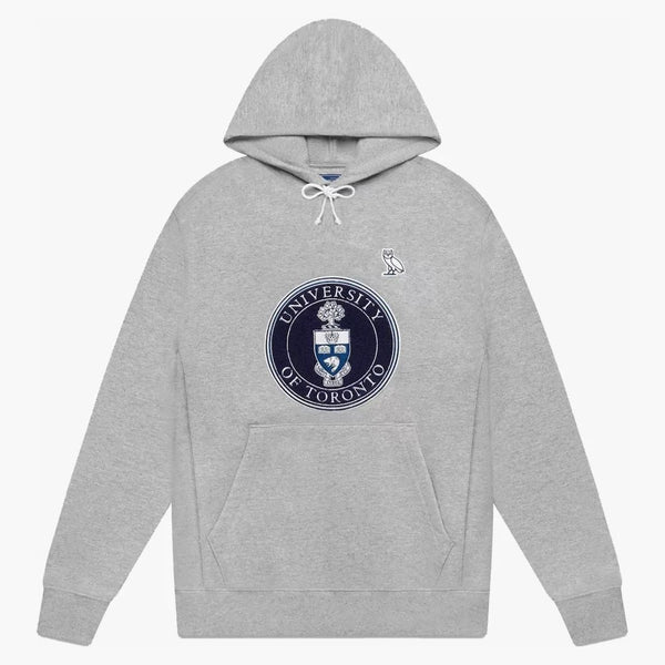 Ovo U Of T Hoodie Heather Grey