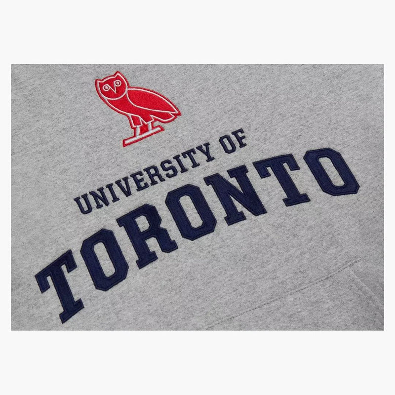 Ovo U of T University Hoodie Heather Gray