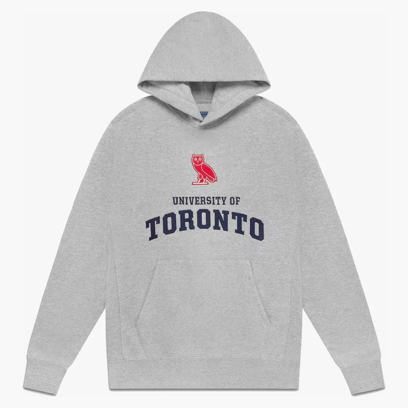 Ovo U of T University Hoodie Heather Gray