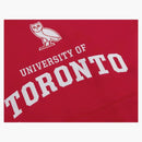 Ovo U Of T University Hoodie Red