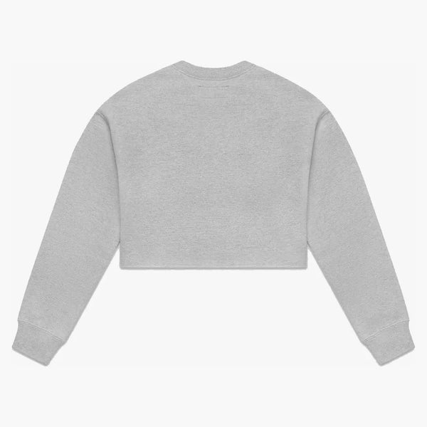 Ovo U of t Womens Cropped Crew Heather Gray