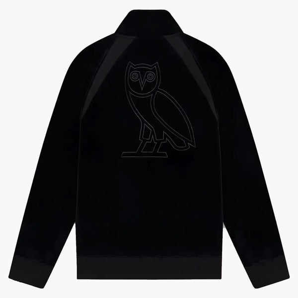 OVO Velor Quarter Zip Sweatshirt svart