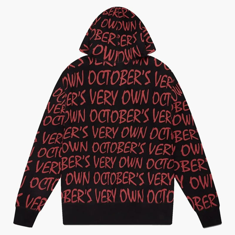 Ovo W.T.T.F. Repeat Hoodie Black
