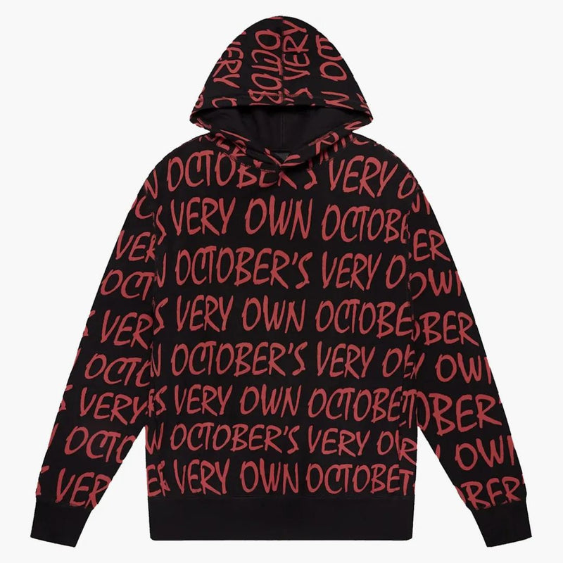 Ovo W.T.T.F. Repeat Hoodie Black