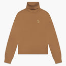 Ovo Womens Turtleneck Tan
