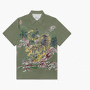 Ovo X Avanti Silk Shirt Olive
