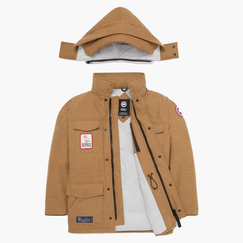 Ovo X Canada Goose Banff Parka Camel
