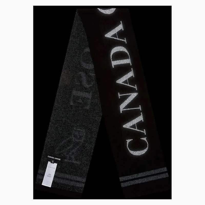 Ovo X Canada Goose Reflective Scarf Black
