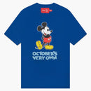 Ovo X Disney Classic Mickey T-shirt Royal Blue