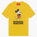 Ovo X Disney Classic Mickey T-shirt Yellow