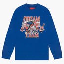 Ovo X Disney Dream Team Crewneck Royal Blue