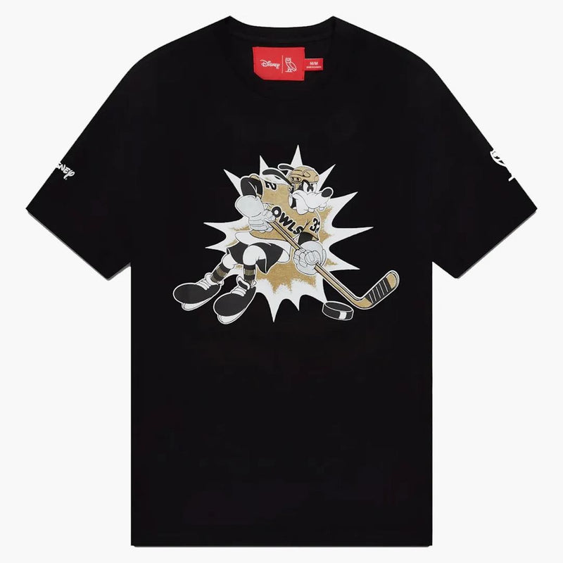Ovo X Disney Goofy "Owls" T-shirt Black