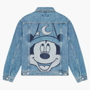 Ovo X Disney Topolino Fantasia Giacca di jeans lavata Indigo
