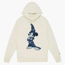 Crema de sudadera con capucha de fantasía de ovo x Disney Mickey Mouse