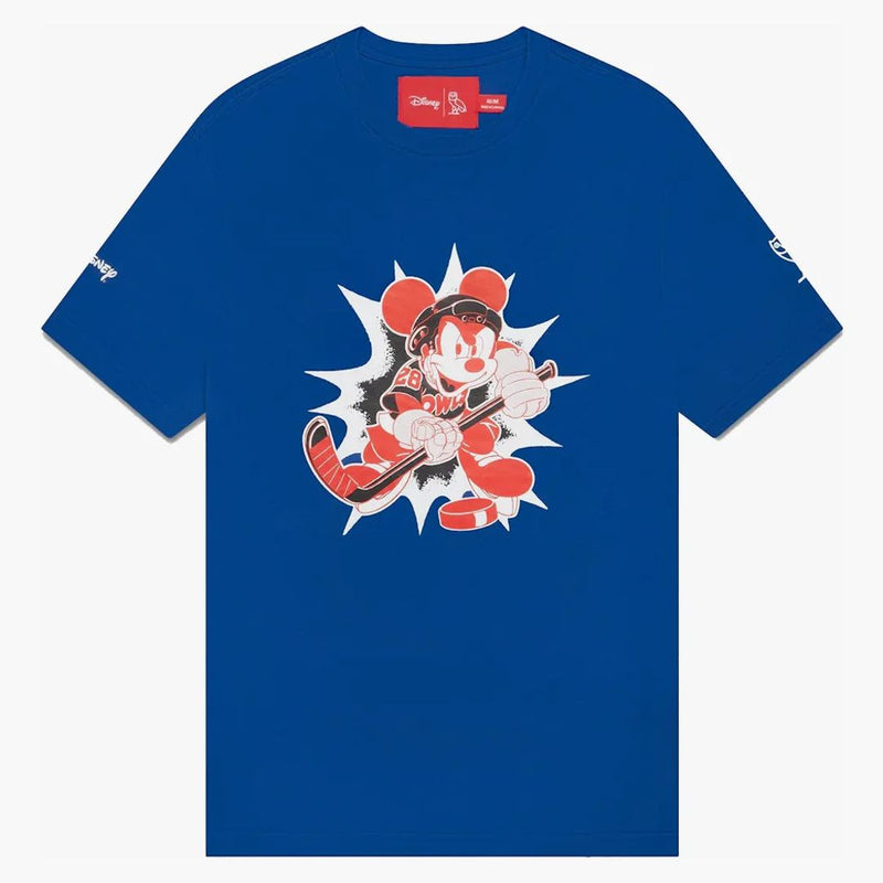 OVO X Disney Mickey "Búhos" Camiseta Royal Blue