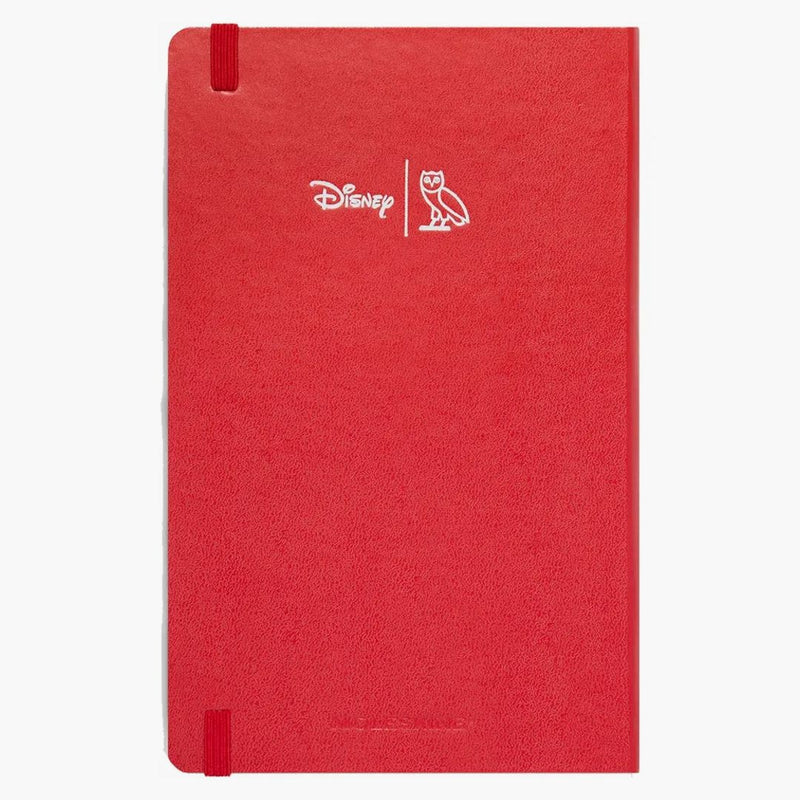 OVO X Disney Moleskine Notebook Red