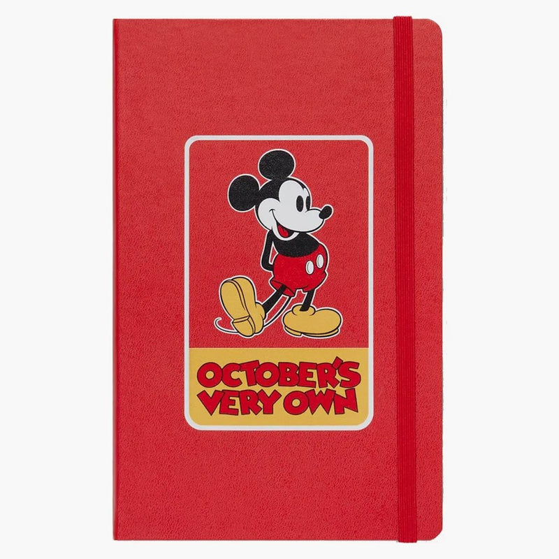 OVO X Disney Moleskine Notebook Red