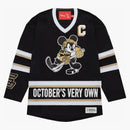 Ovo X Disney "Owls" Hockey Jersey Black