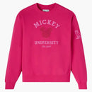 Ovo X Disney Valentine's Collegiate Crewneck Fuchsia