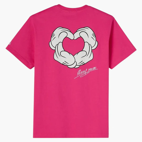 Ovo X Disney Valentine's Collegiate T-Shirt Fuchsia