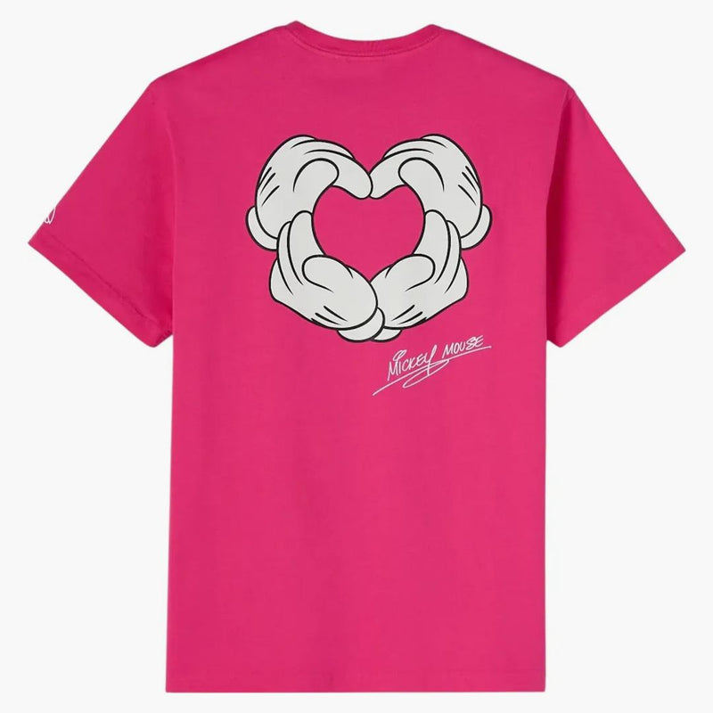 Ovo X Disney Valentine's Collegiate T-Shirt Fuchsia