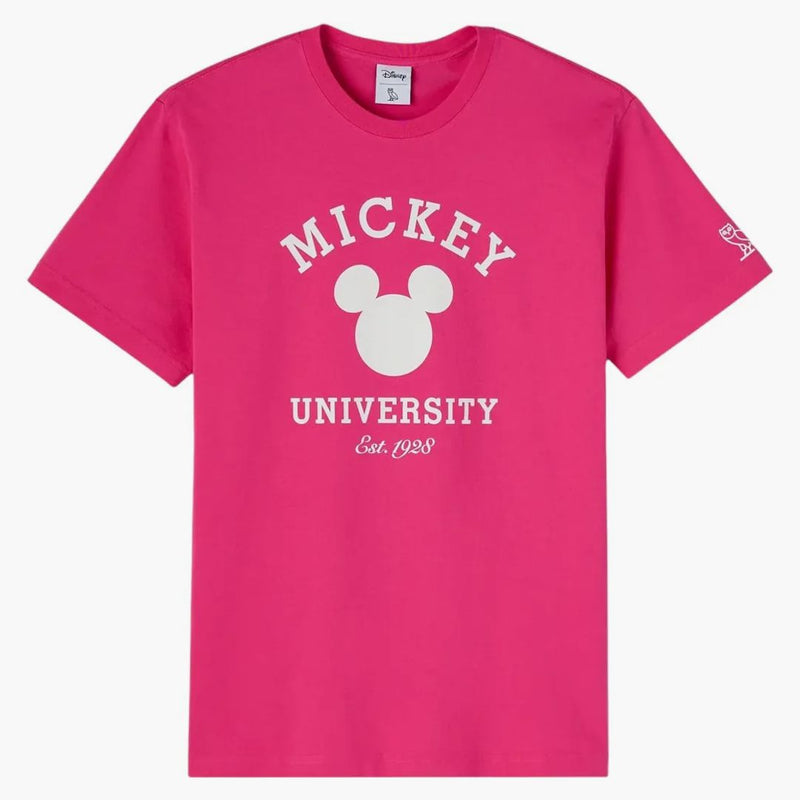 Ovo X Disney Valentine's Collegiate T-Shirt Fuchsia