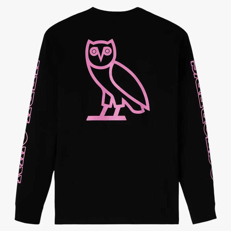 Ovo X Disney Valentine's Long Sleeve T-Shirt Black