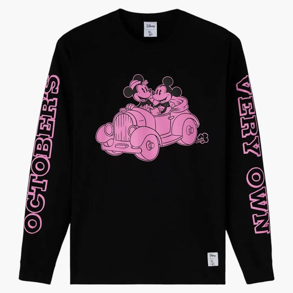 OVO X Disney Valentine's Long Sleeve T-shirt svart