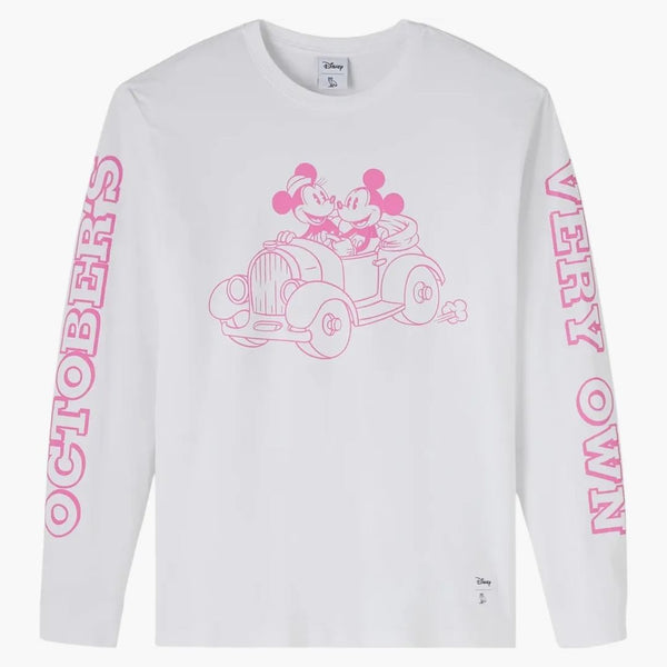 OVO X Disney Valentine's Long Sleeve T-shirt vit