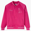 Ovo x Disney Valentýna saténová bunda fuchsie