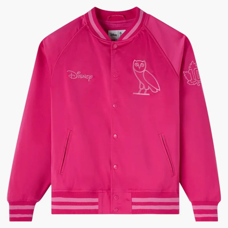 Ovo X Disney Valentine's Satin Jacket Fuchsia